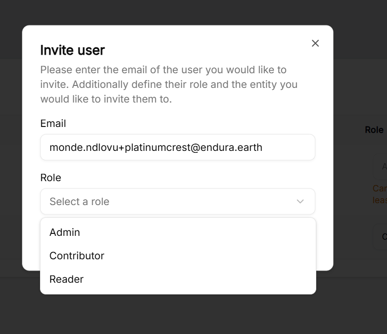 Roles-Drop-Down